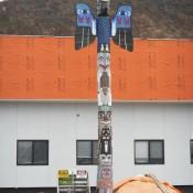 Totem Pole in Valdez AK
