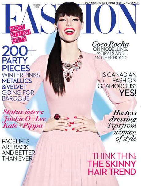 Coco Rocha for Canadian Fashion Winter 2012