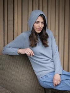 Travelwrap Cashmere Hoodie