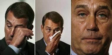 Boehner and McConnell - A Cause for Weeping