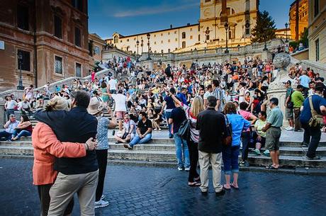 THE SPANISH STEPS IN ROMA