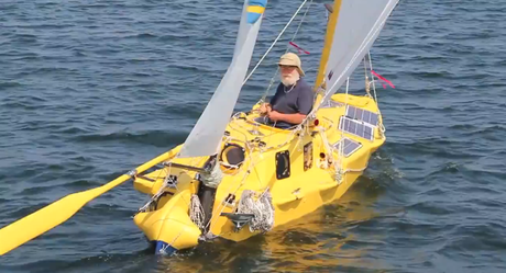 Sailor Planning To Sail Around The World In A 10-Foot Boat