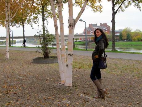 fabulous ladies on bicycles at paris couture week