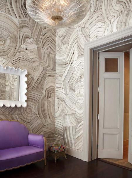Decorating Spotlight: Faux Bois Wallpaper - Paperblog