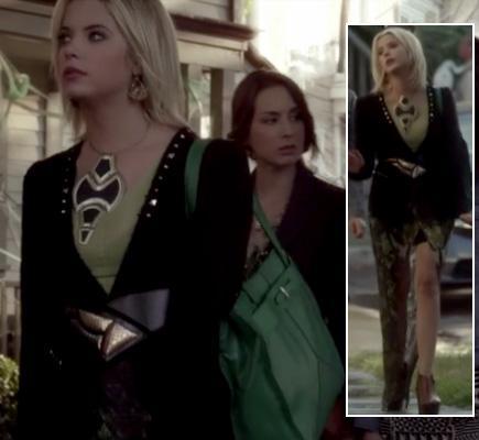 pll pretty little liars hannas necklace green bag how to celebrity fashion blog covet her closet sale promo code 