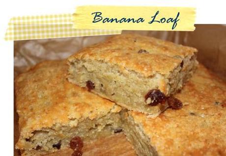 Afternoon tea recipe – Fruity banana cake