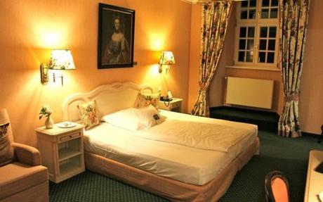 hotel room in my Castle Hotel in Germany