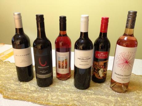 My selection from Wine Selectors