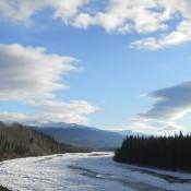 The Kluane River in the Yukon