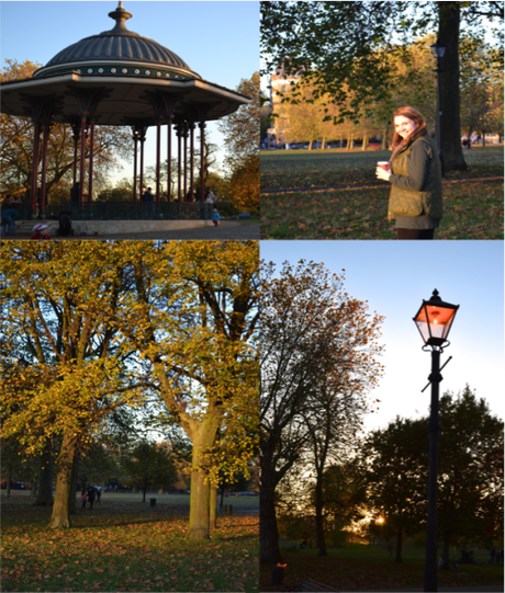 An autumnal afternoon stroll