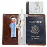 Christmas gift 2012: Upcycled Leather Passport Case