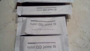 HM Jaime III - bathroom freebies