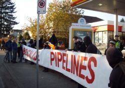 Anarchists Blockade Shell Station in British Columbia to Protest Tar Sands