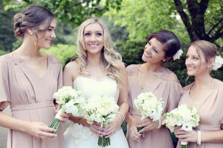 A Beautiful Blushing Bride - Real Weddings