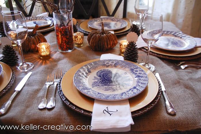 thanksgiving table kellercreative 1 700x465 22 Days of Gratitude: Inspiration for the Thanksgiving Table