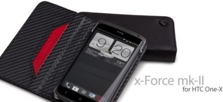 Ion-factory xForce MK-II Leather Flip Case for HTC One X & HTC One XL
