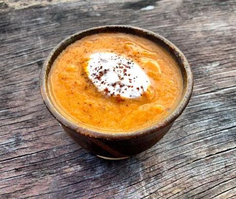 bourbon + butternut soup