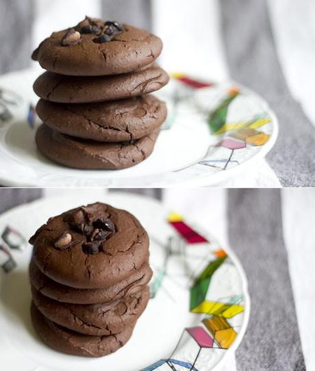Chocolate Black Bean Power Cookies