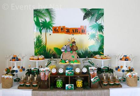 Madagascar Dessert Table by Events by Nat