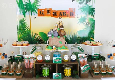 Madagascar Dessert Table by Events by Nat