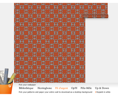 I just stumbled up-on these Hermes wallpapers.... that I ...