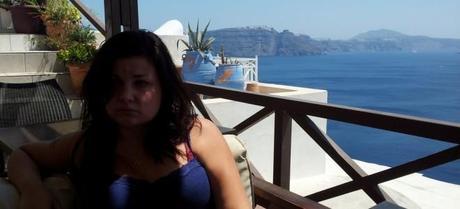 Sick in Santorini