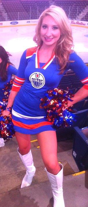 Edmonton Oilers Octane Girl Kyla