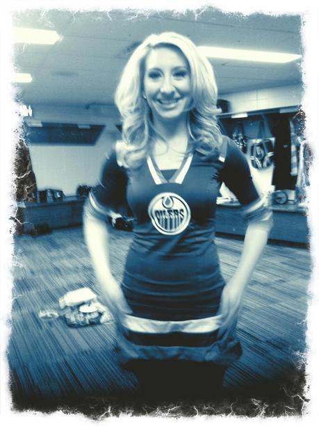 Edmonton Oilers Octane Girl Kyla