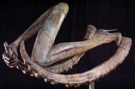 H.R. Giger scuplture CAPRICORN