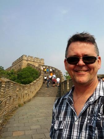 Me on the Great Wall of China
