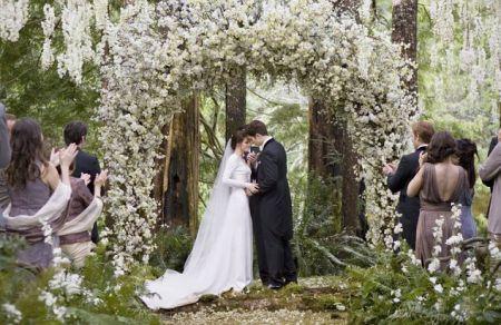 Twilight Wedding scene