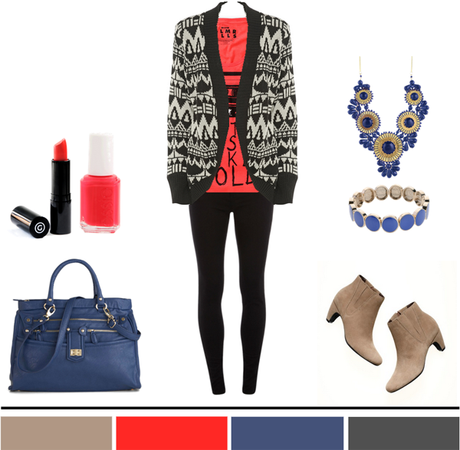 Aztec + Blue…