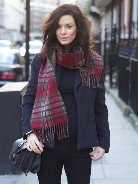 Trend Alert - The plaid scarf