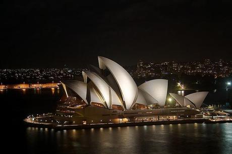 Australia honeymoon - Sydney Harbour