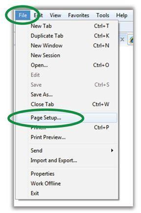 Tip: Printing Charts When Printing Reports