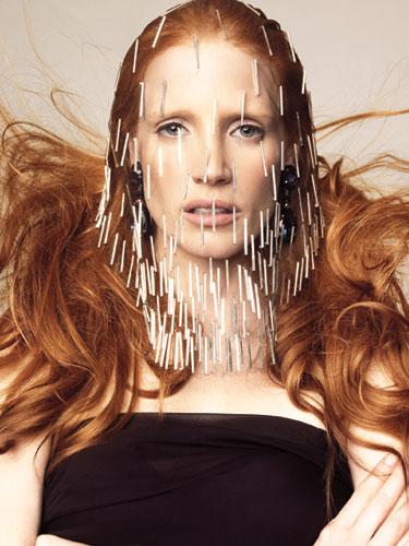 Fashion Friday--Jessica Chastain's Role Play