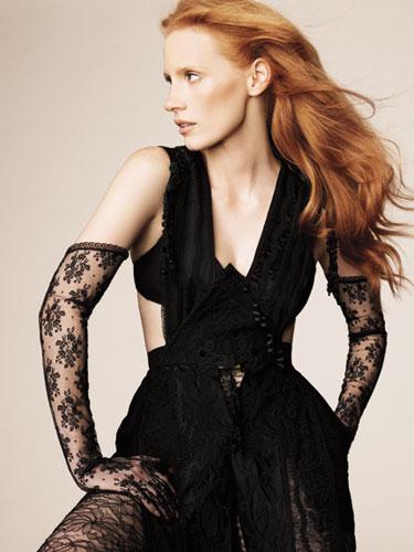 Fashion Friday--Jessica Chastain's Role Play