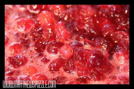 cranberry sauce Homemade Cranberry Sauce