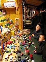 christmas market stall