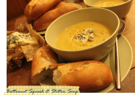 Pieday Friday Recipe – Butternut Squash & Stilton Soup