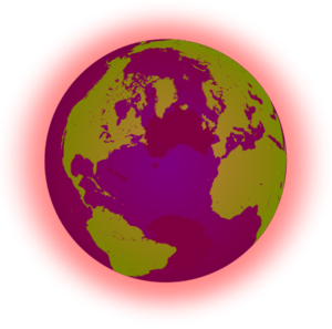 The global warming icon for the ubx.