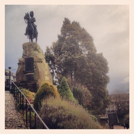 Royal Scots Greys Monument, Princes Street Garden, Edinburgh
