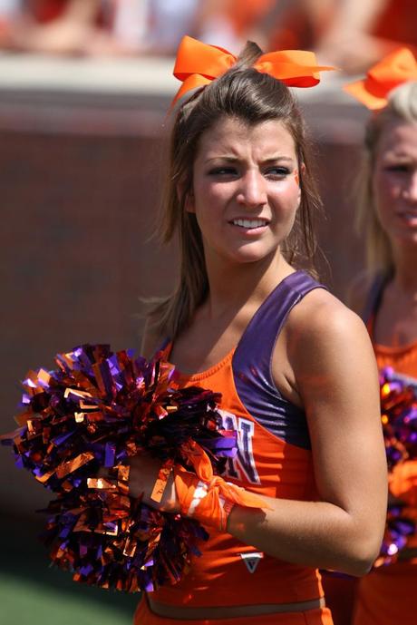 I Love the Clemson Cheerleaders