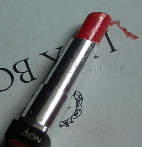 Swatches: Lip Butter: Revlon: Revlon ColorBurst Lip Balm 035 Candy Apple