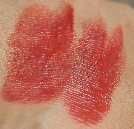 Swatches: Lip Butter: Revlon: Revlon ColorBurst Lip Balm 035 Candy Apple