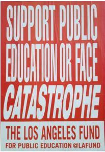 L.A. Fund for Public Education poster