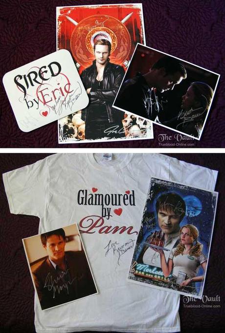 LAST CHANCE to place your bid on unique signed True Blood merchandise LAST CHANCE to place your bid on unique signed True Blood merchandise
