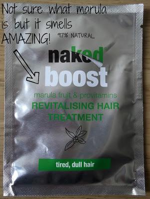 Review: Naked Boost Revitalising Hair Treatment
