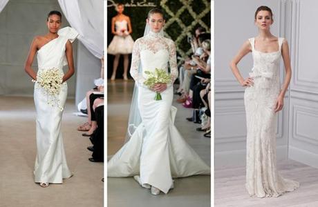 The Choice of Sheath Wedding Dresses-All Girls’ Dreams