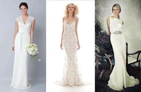 The Choice of Sheath Wedding Dresses-All Girls’ Dreams